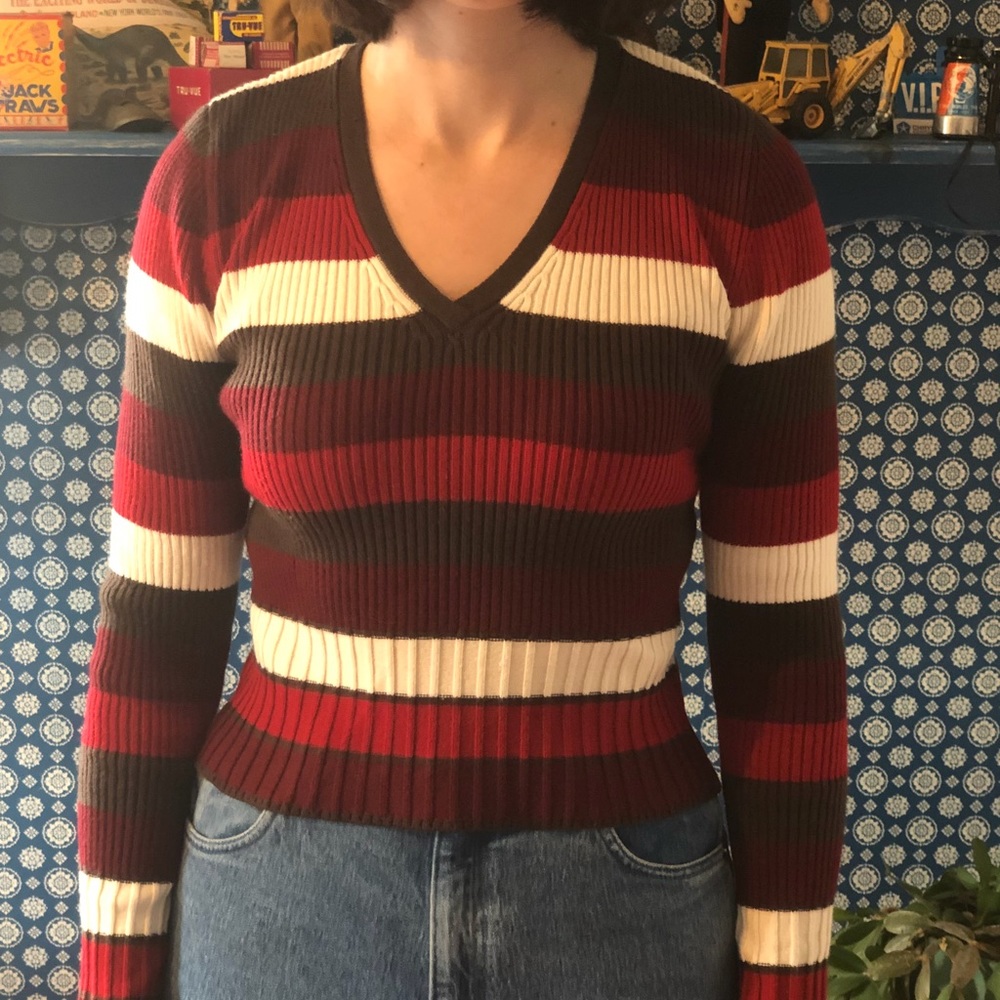 Vintage striped sweater